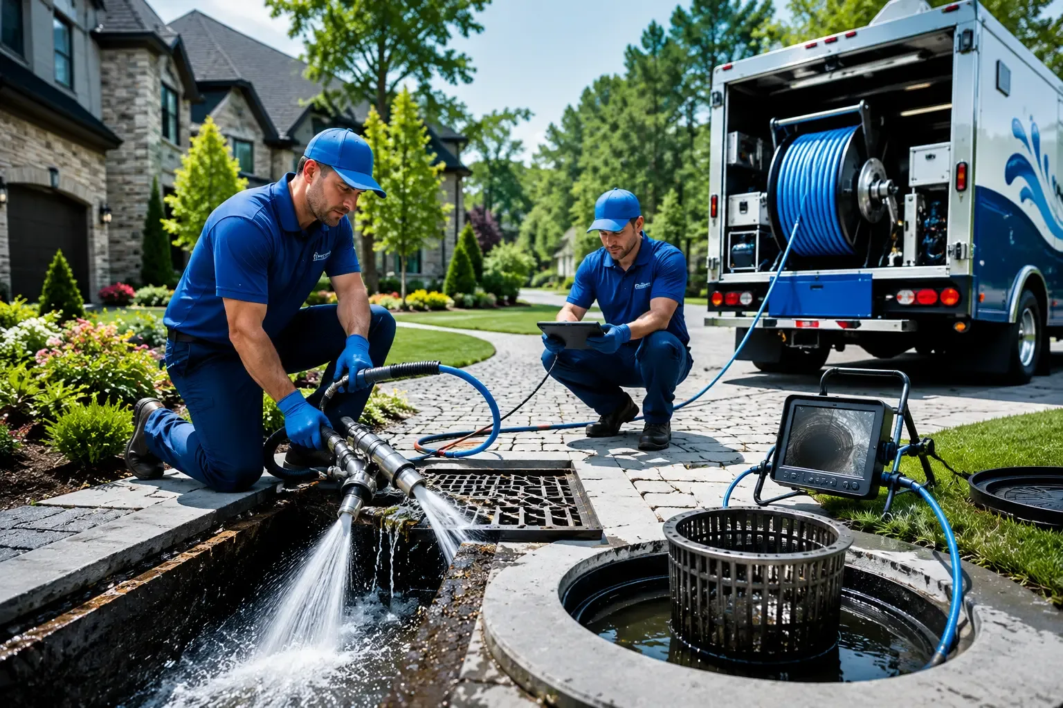 Local outdoor drain cleaning professionals in Fayette, UT